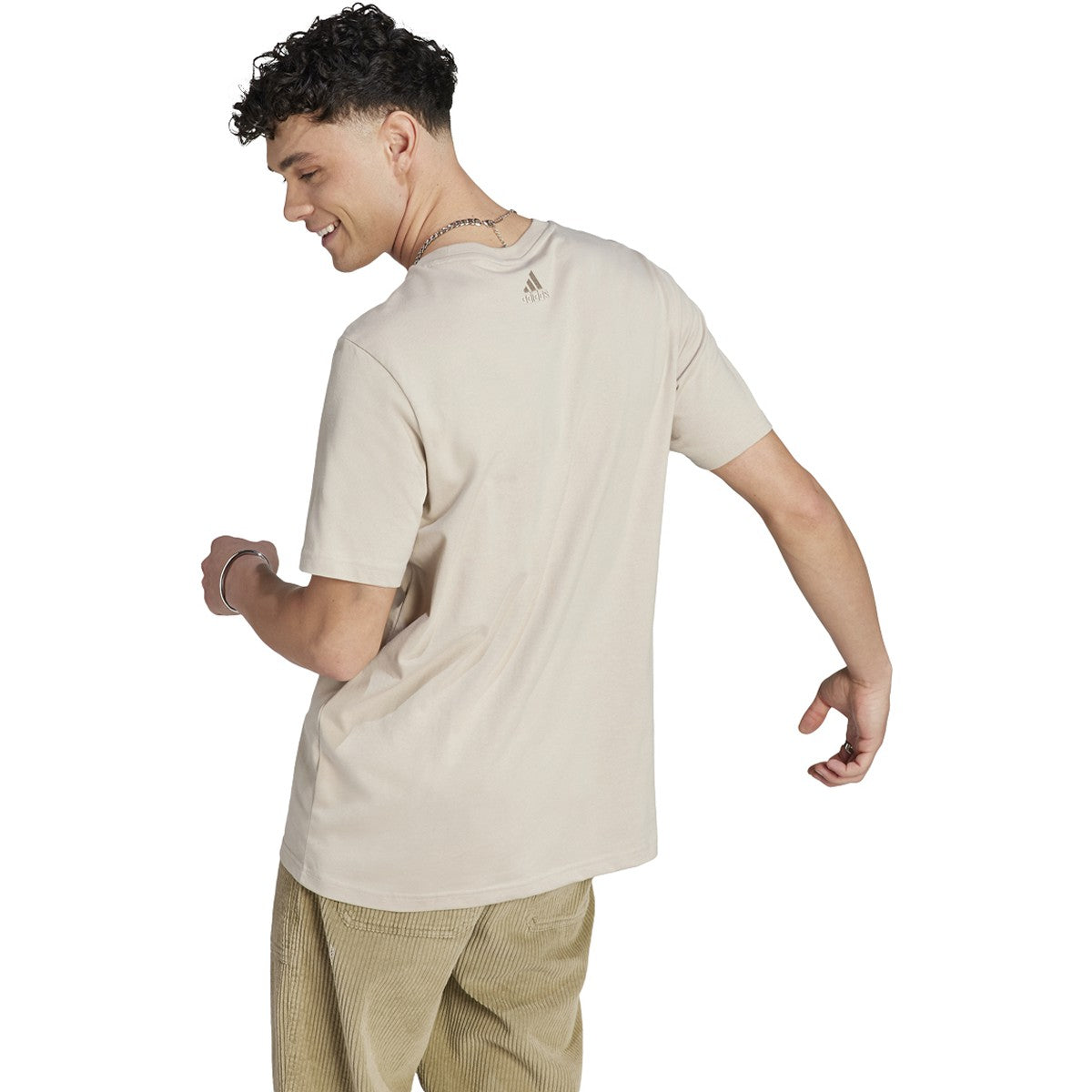 adidas Essentials Single Jersey Big Logo Mens T-Shirt