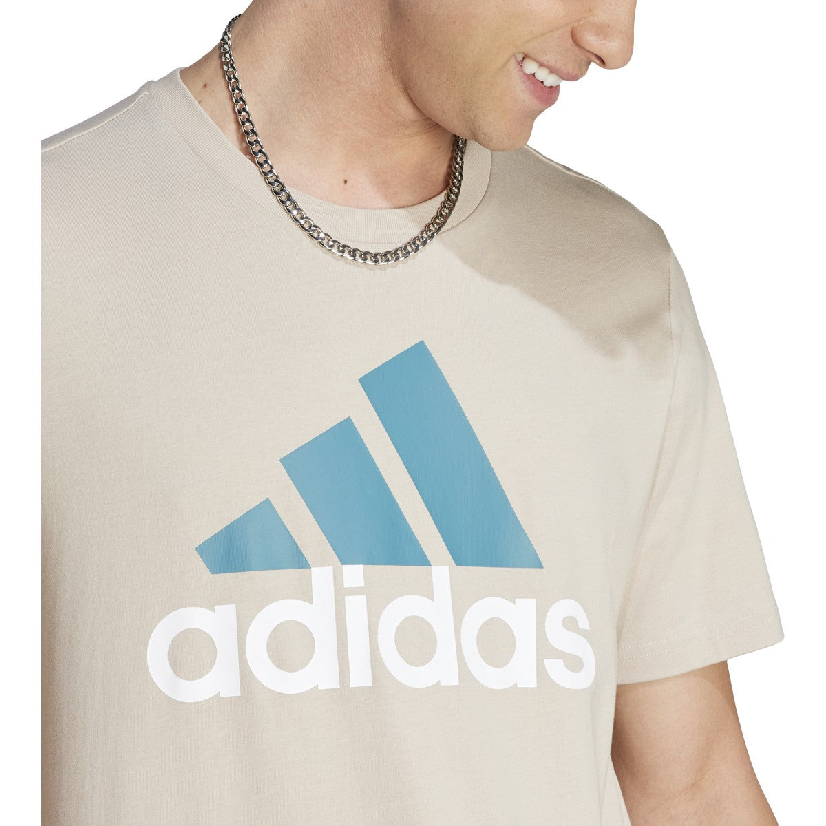 adidas Essentials Single Jersey Big Logo Mens T-Shirt