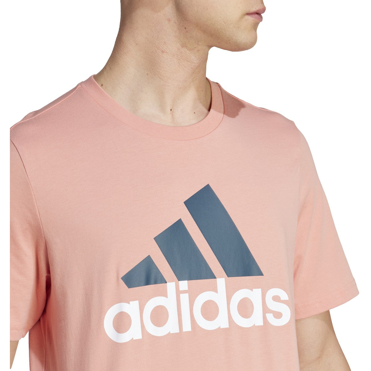 adidas Essentials Single Jersey Big Logo Mens T-Shirt