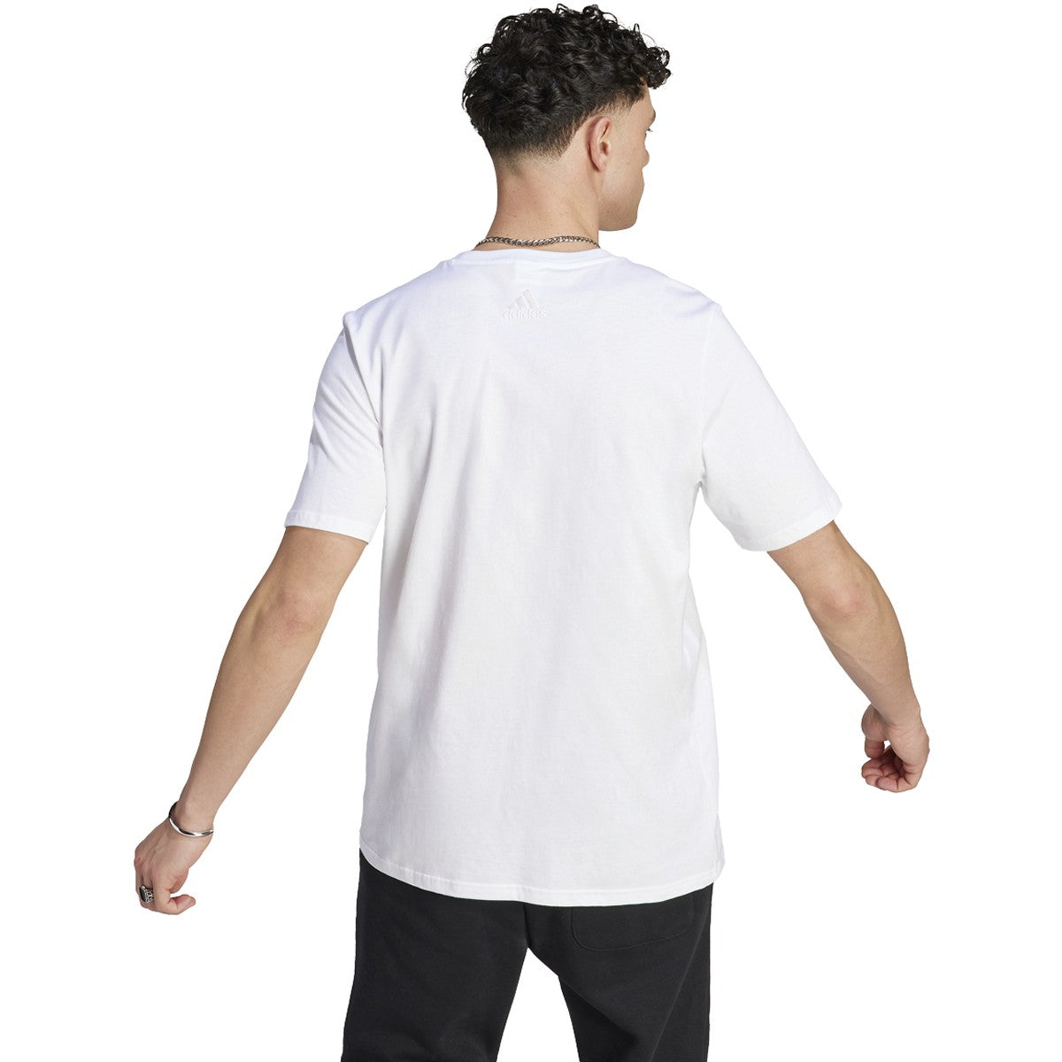 adidas Essentials Single Jersey Big Logo Mens T-Shirt