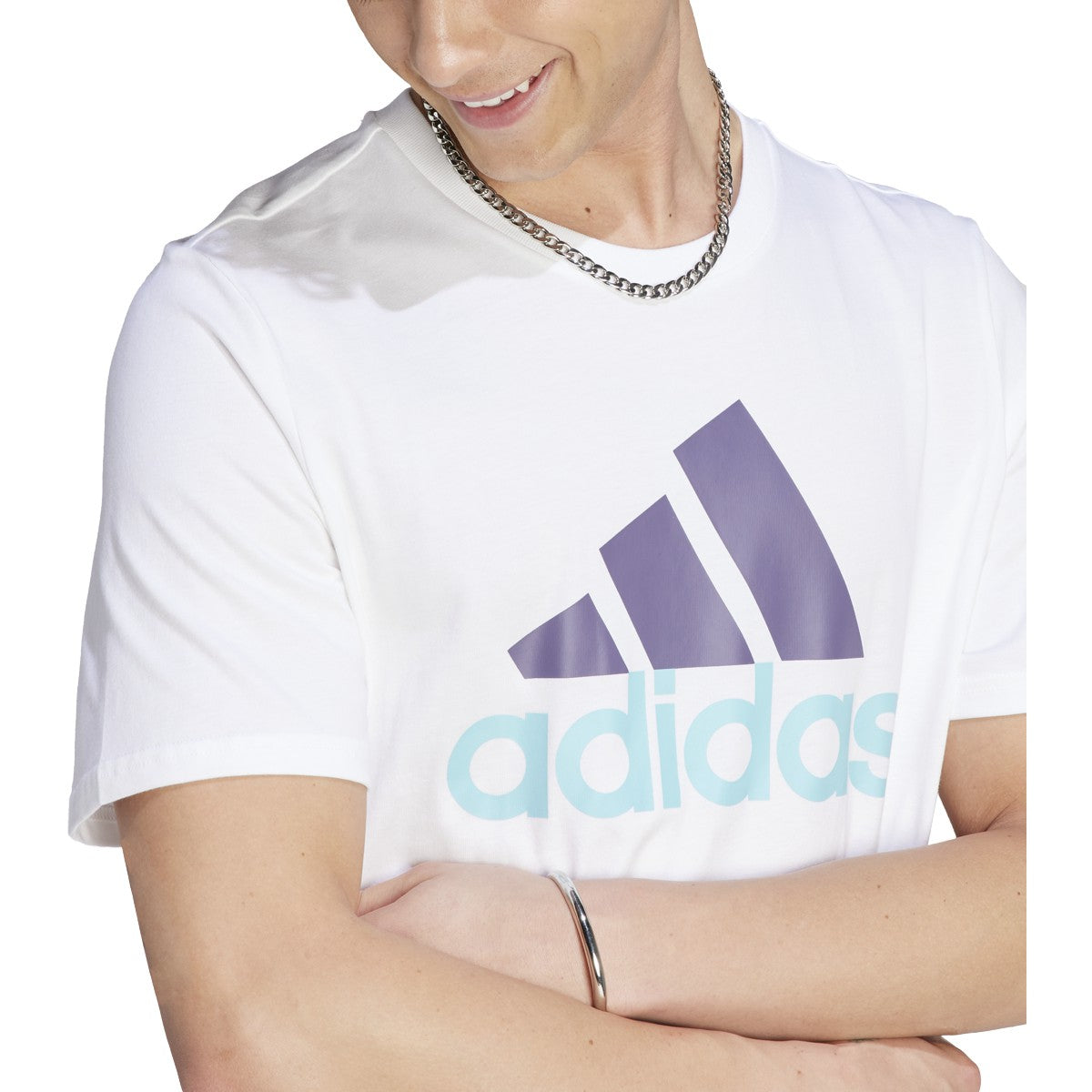 adidas Essentials Single Jersey Big Logo Mens T-Shirt