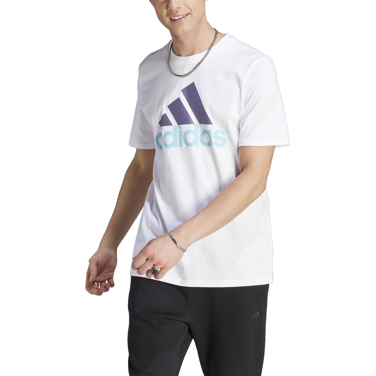 adidas Essentials Single Jersey Big Logo Mens T-Shirt