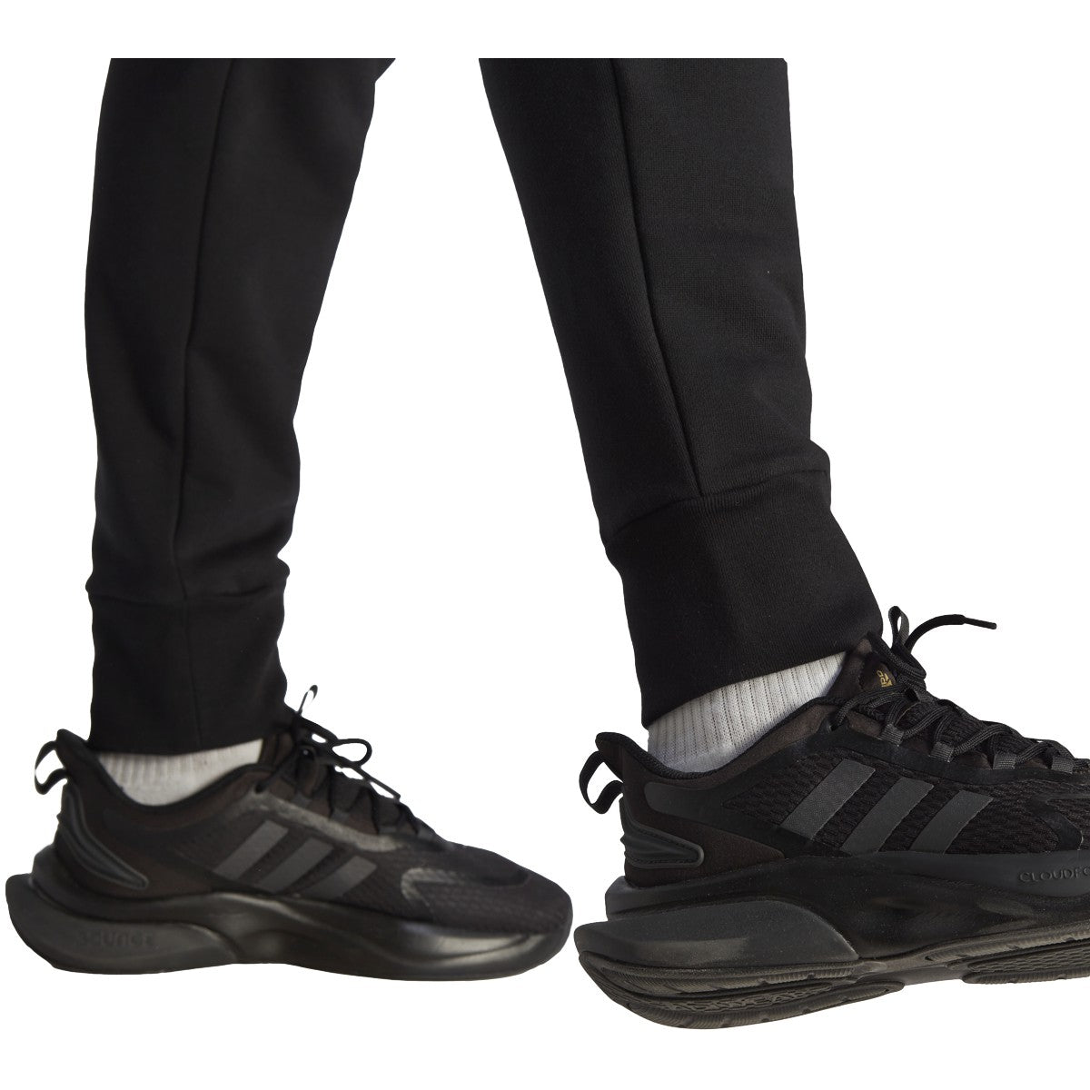 adidas Essentials Tapered Cuff Logo Mens Pants