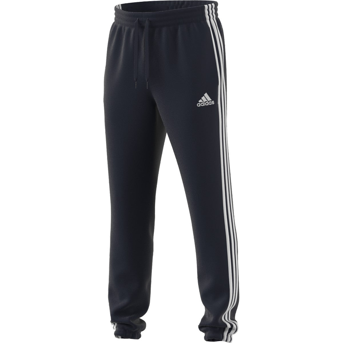 adidas Essentials Tapered Elastic Cuff 3-Stripes Pants - Mens Casual