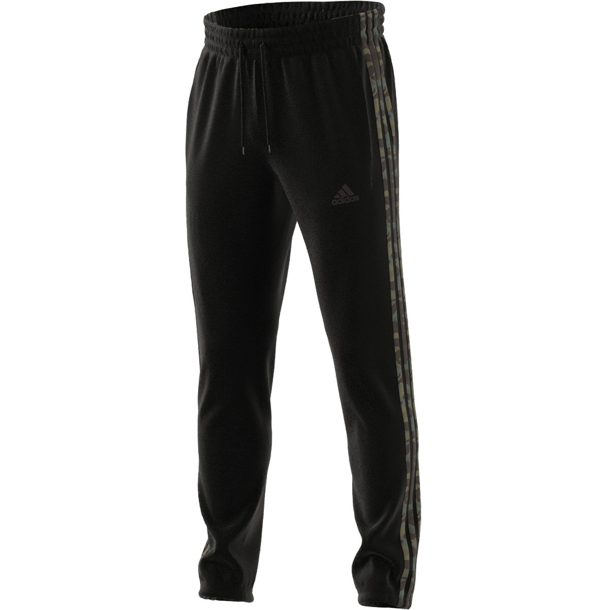 adidas Essentials Tapered Elastic Cuff 3 Stripe Mens Pants