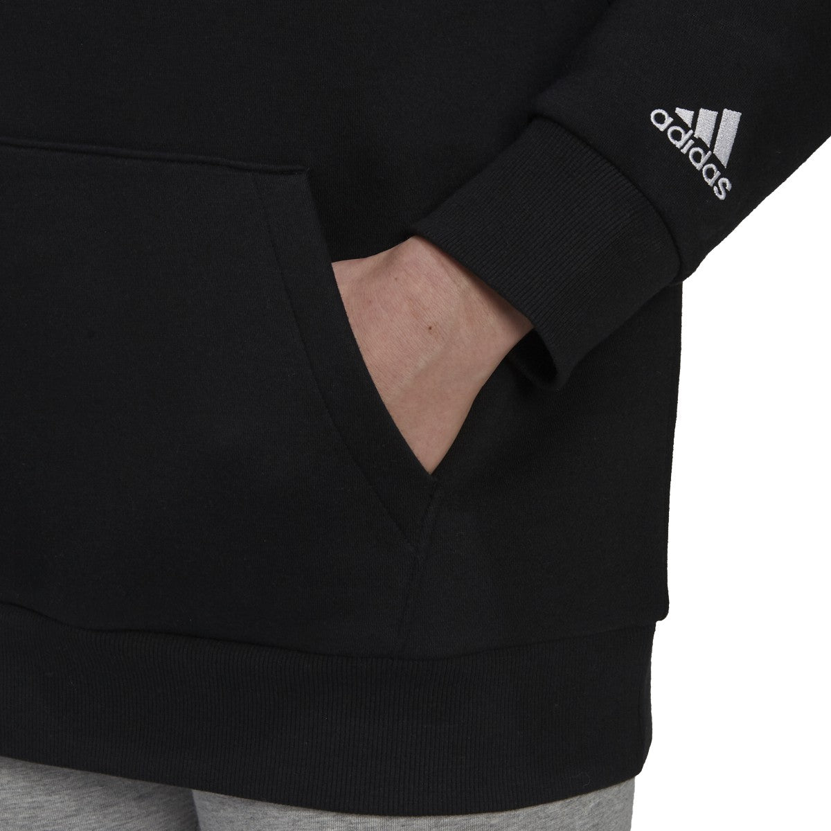 adidas Essentials Womens Oversized Fleece Hoodie