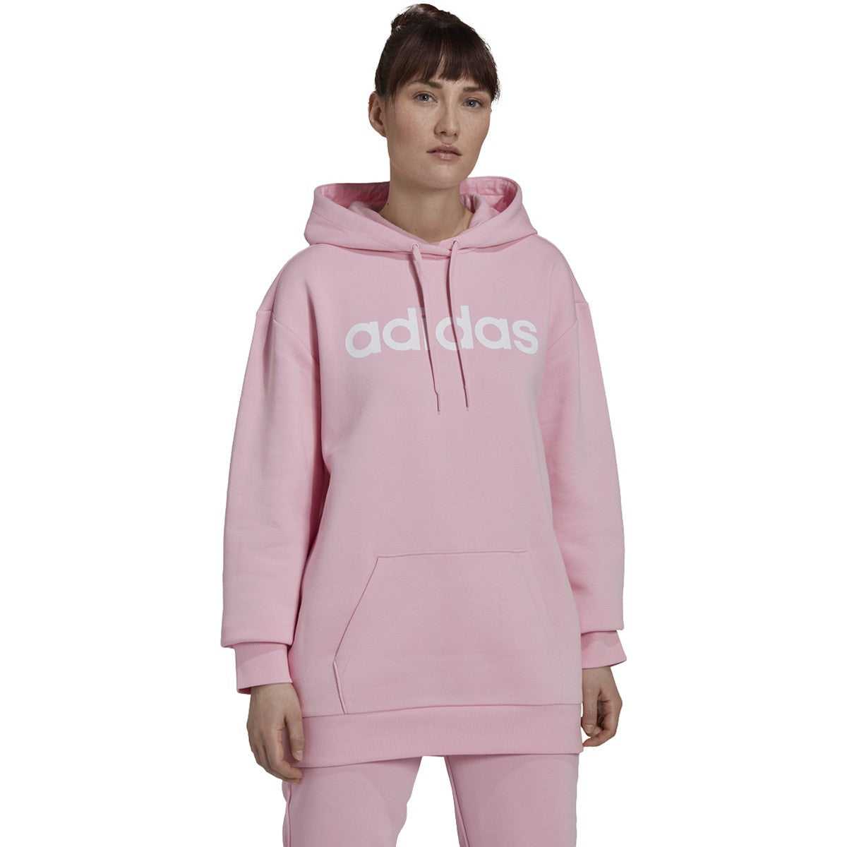 adidas Essentials Womens Oversized Fleece Hoodie