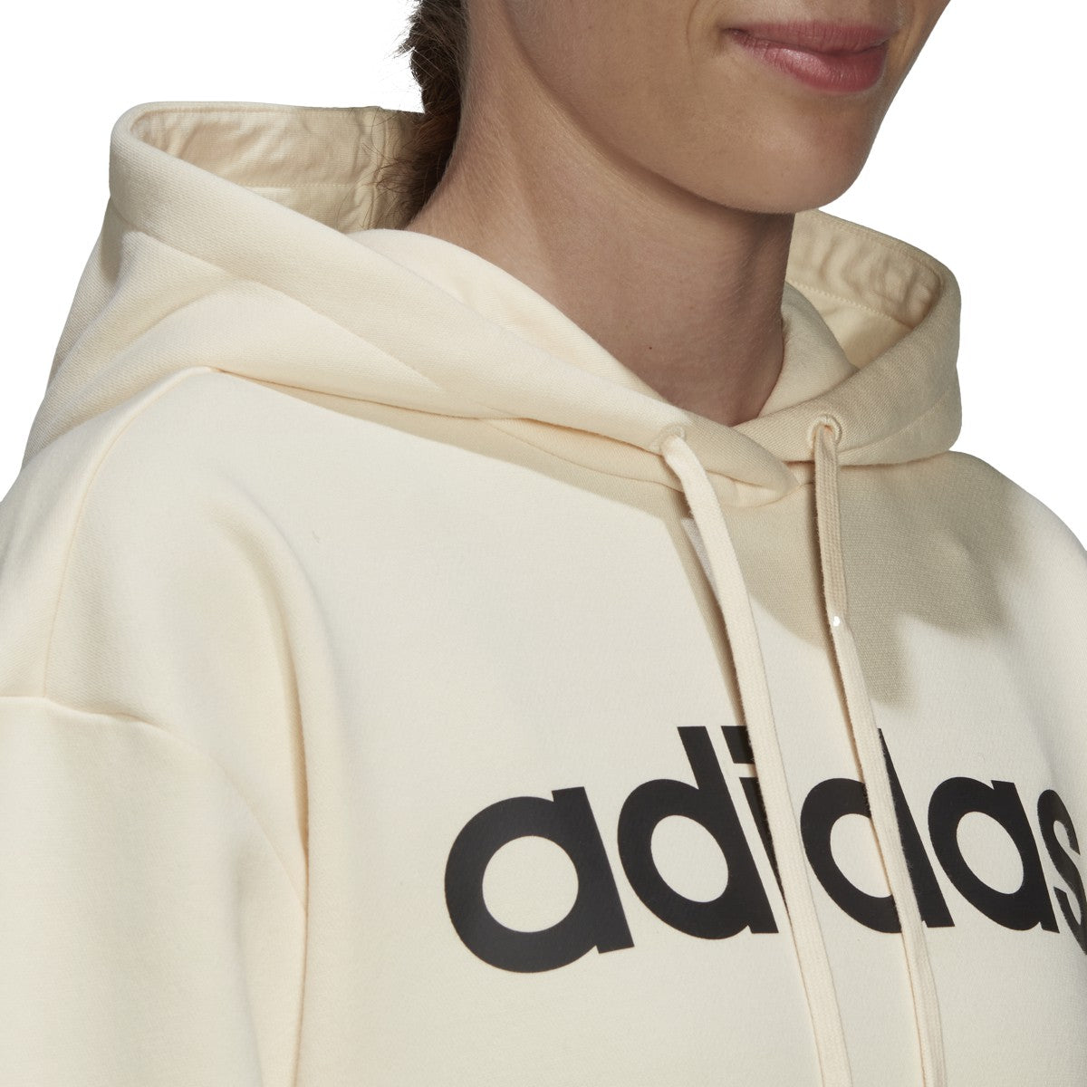 adidas Essentials Womens Oversized Fleece Hoodie