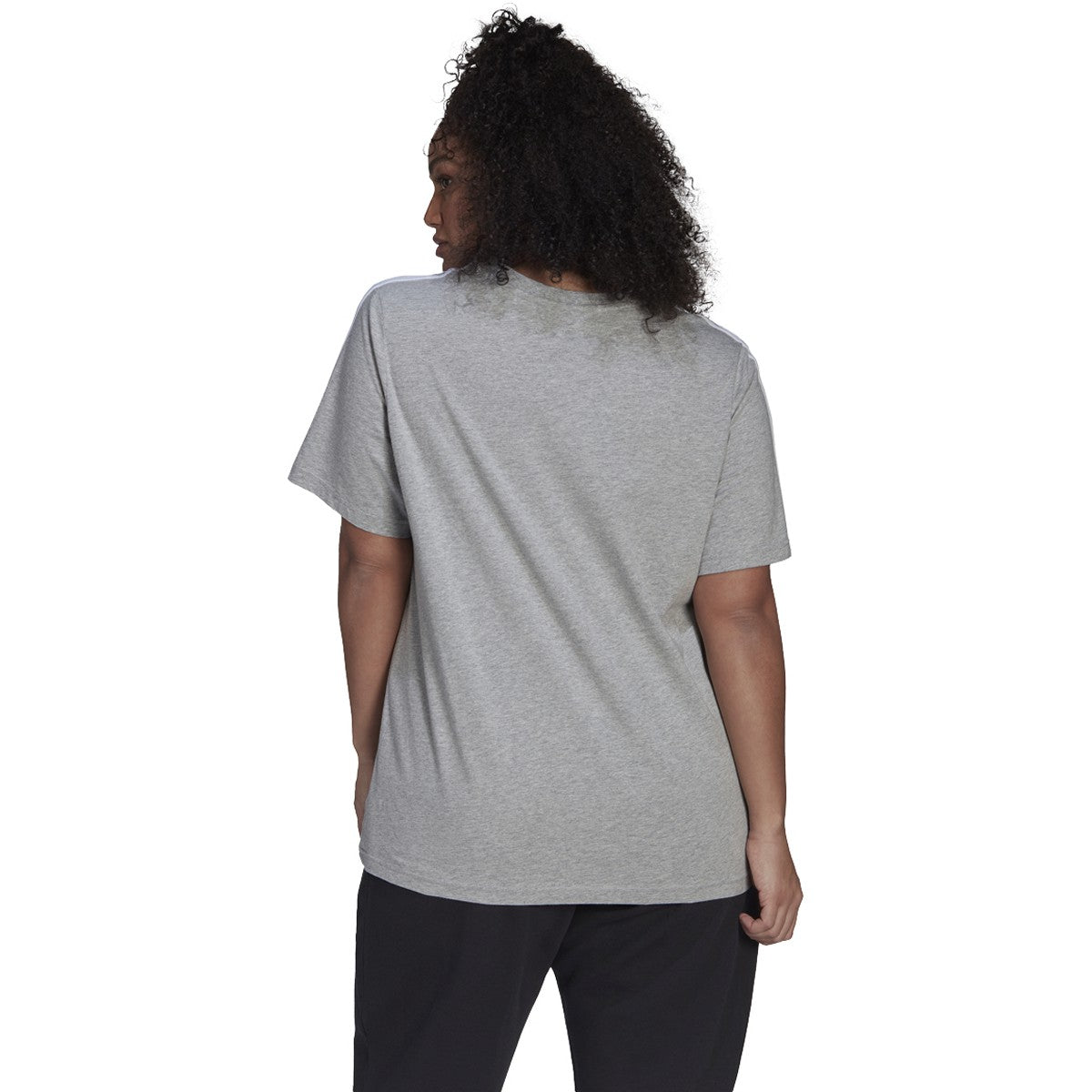 adidas Essentials Womens Slim T-Shirt Plus Size