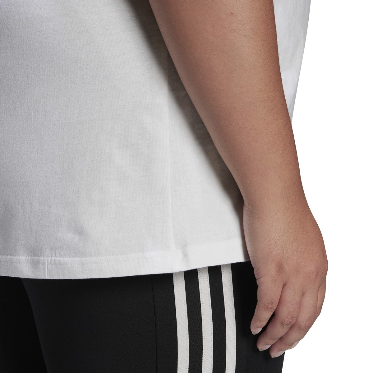 adidas Essentials Womens Slim T-Shirt Plus Size