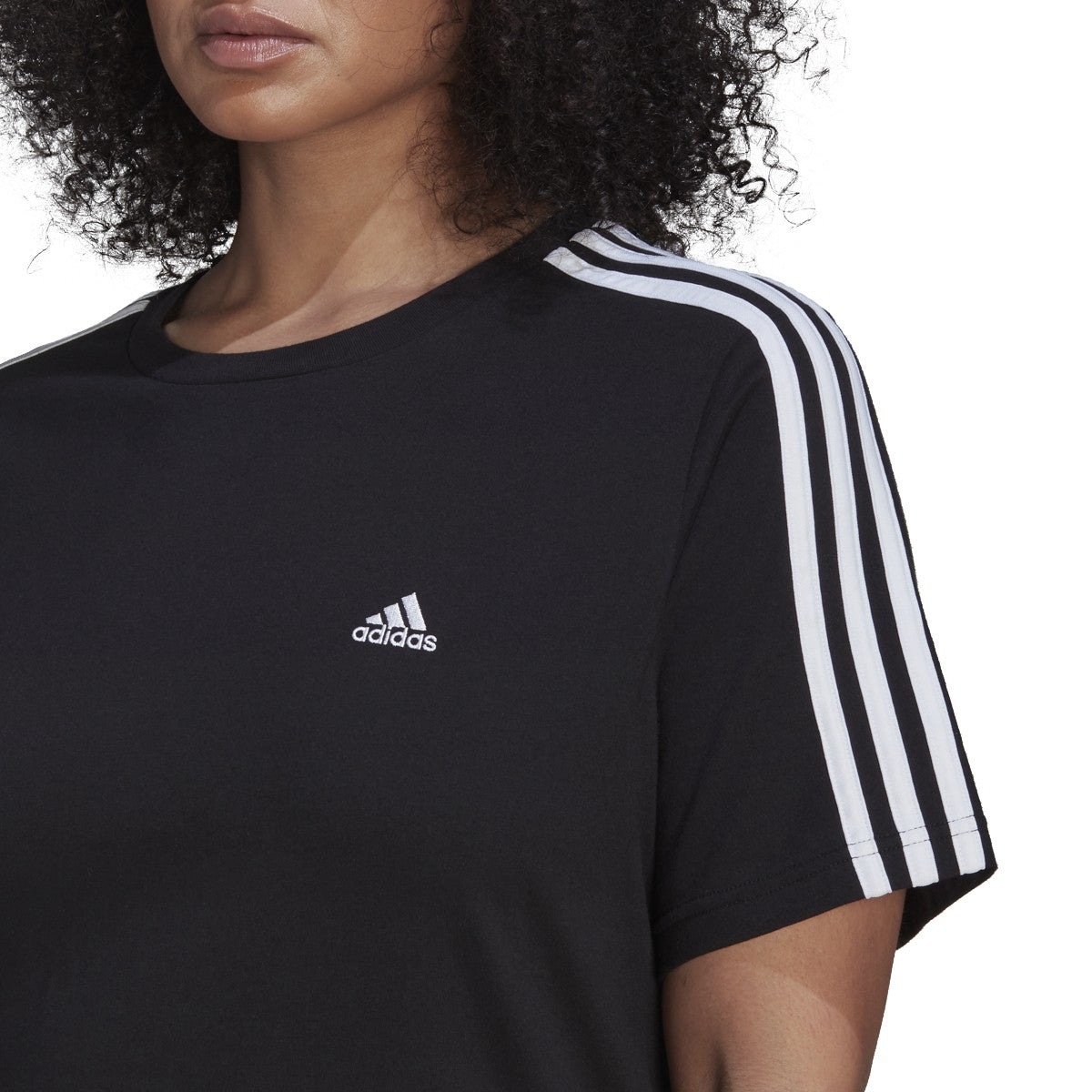 adidas Essentials Womens Slim T-Shirt Plus Size