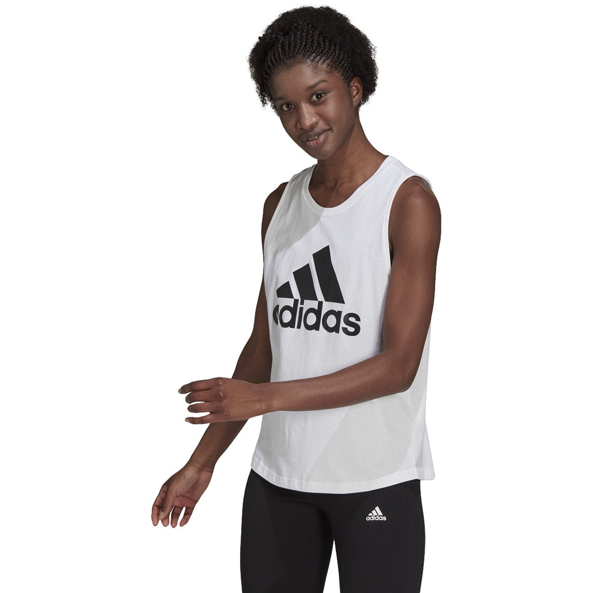adidas Essentials Womens Tank Top with Logo