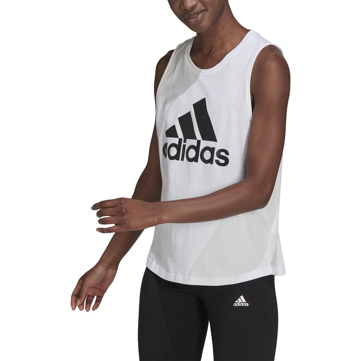 adidas Essentials Womens Tank Top with Logo