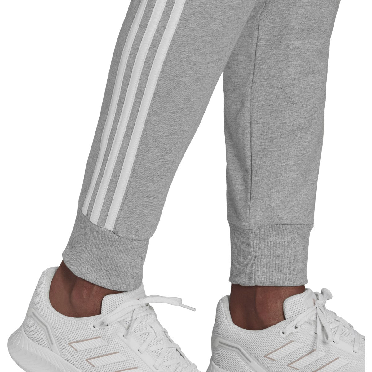 adidas Essentials Slim Tapered Cuffed 3-Stripes Pant - Womens Casual