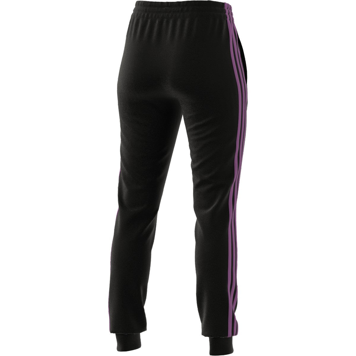 adidas Essentials Slim Tapered Cuffed 3-Stripes Pant - Womens Casual