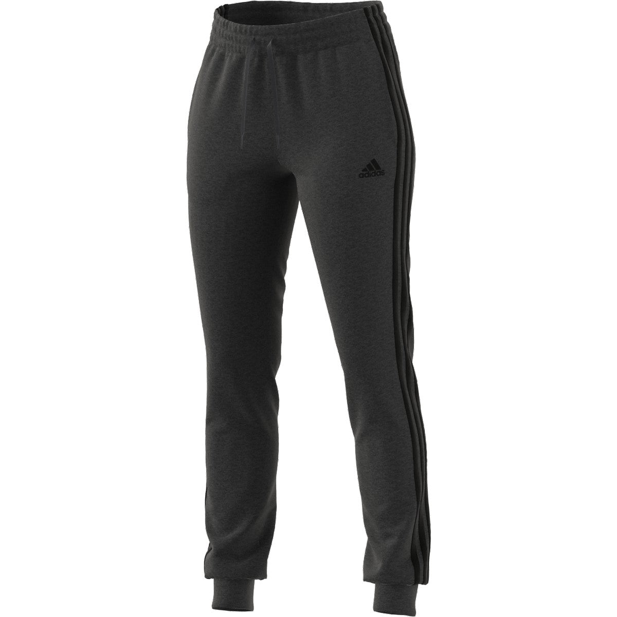 adidas Essentials Slim Tapered Cuffed 3-Stripes Pant - Womens Casual