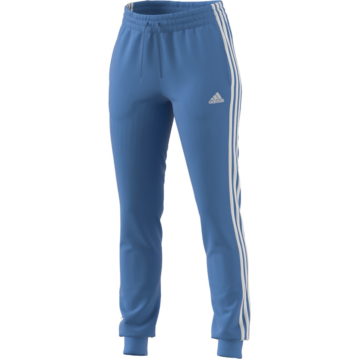 adidas Essentials Slim Tapered Cuffed 3-Stripes Pant - Womens Casual