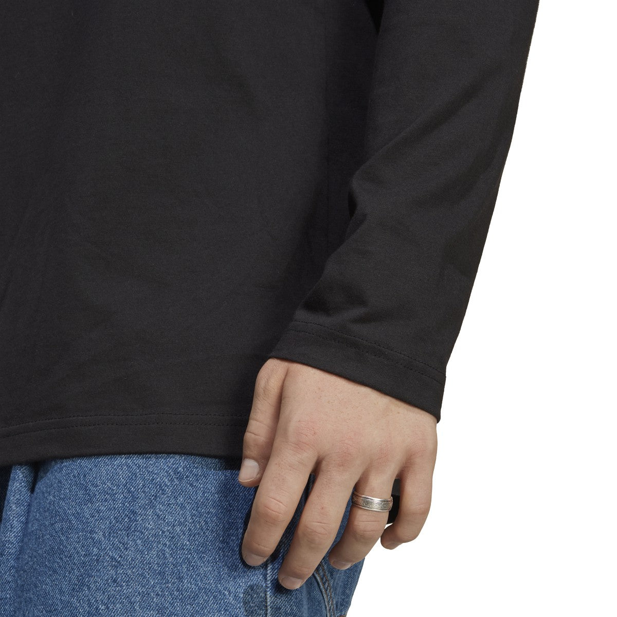 adidas Essentials Mens Long Sleeve T-Shirt