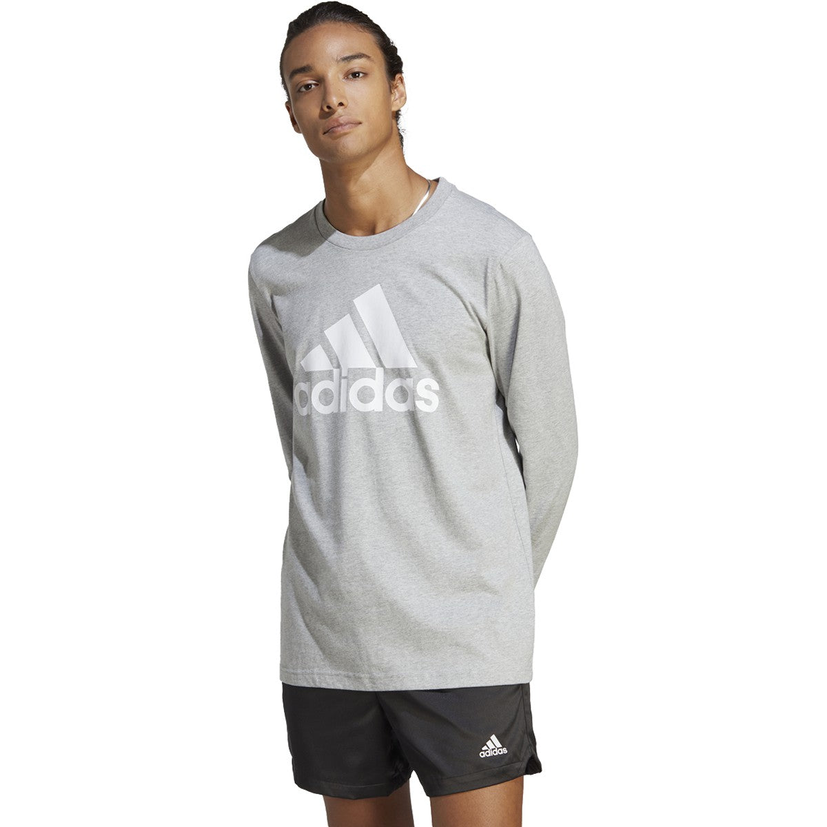 adidas Essentials Mens Long Sleeve T-Shirt