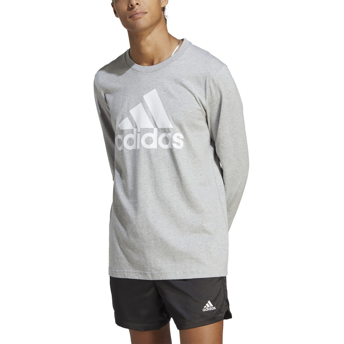 adidas Essentials Mens Long Sleeve T-Shirt