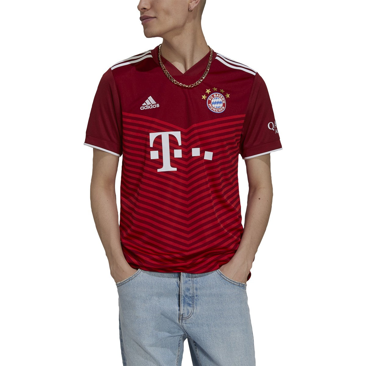 adidas FC Bayern Home Jersey - Mens Soccer