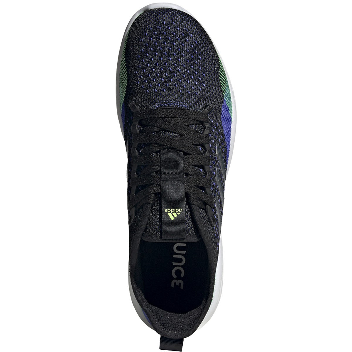 adidas Fluidflow 2.0 Mens Running Shoes in Black and Blue
