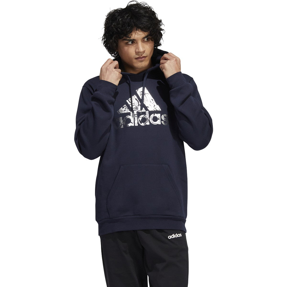 adidas Foil Badge of Sport Mens Graphic Hoodie