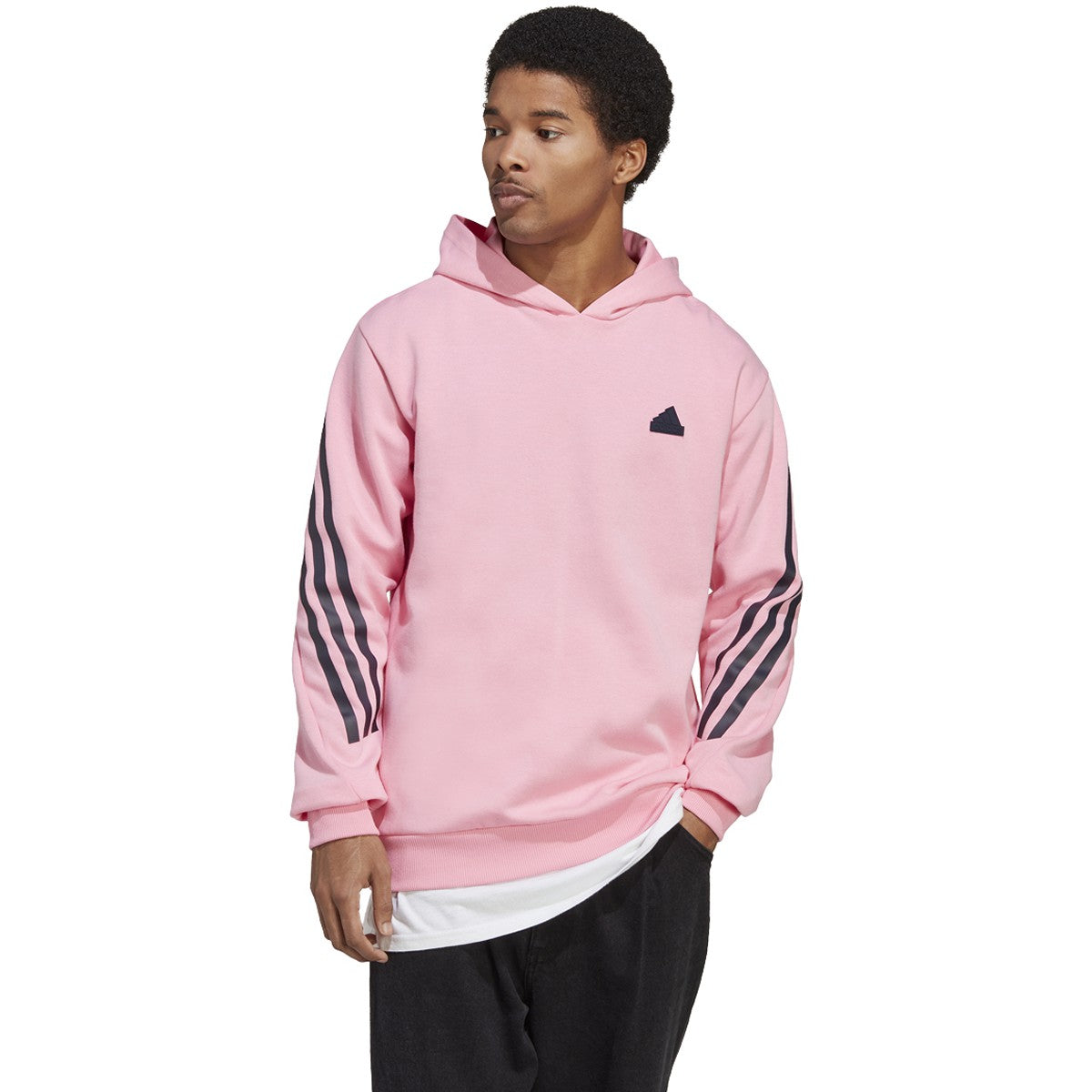 adidas Future Icons 3 Mens Stripes Hoodie