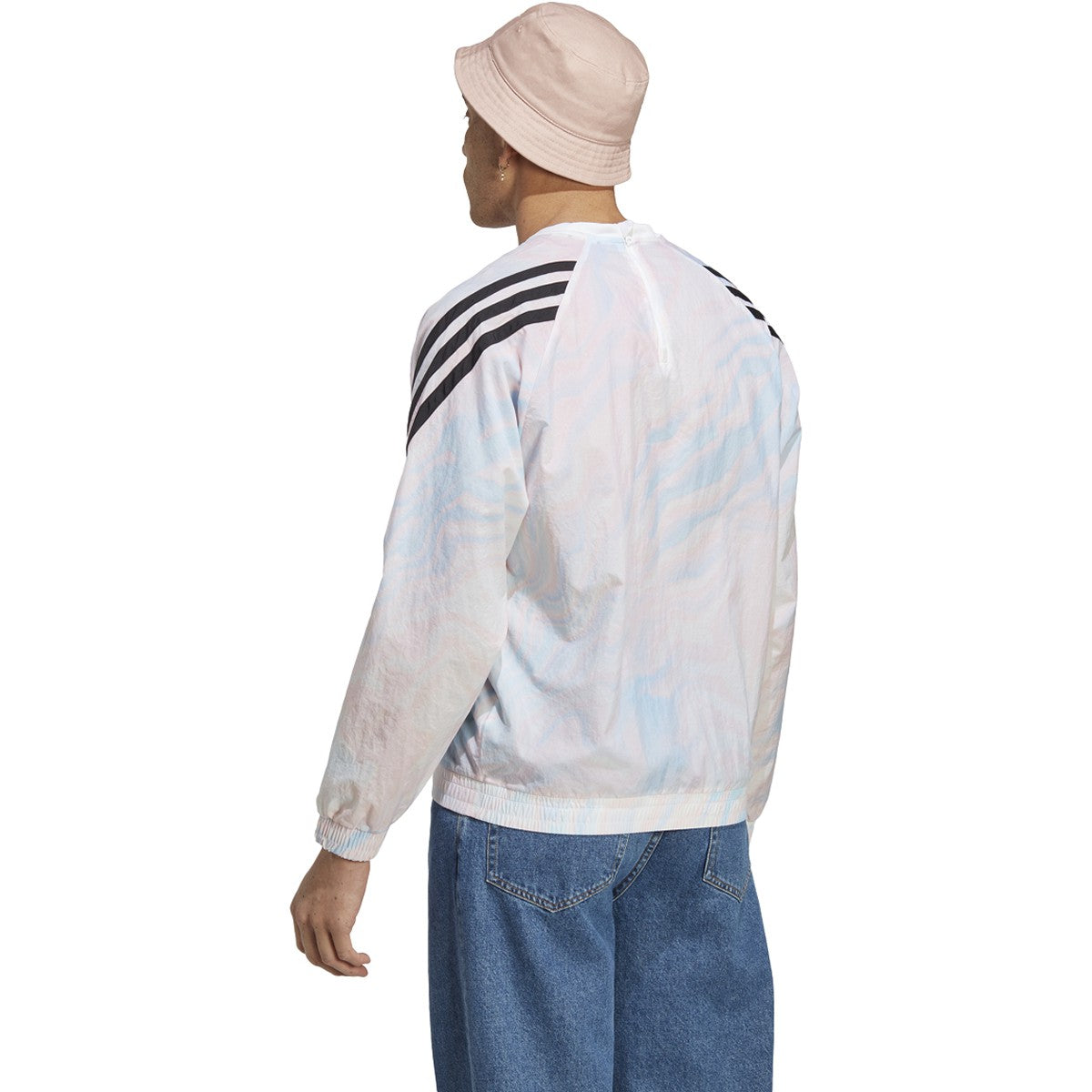 adidas Future Icons All Over Print Mens Crew Neck Sweatshirt