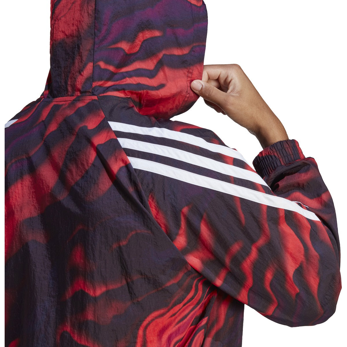 adidas Future Icons All Over Print Mens Hoodie