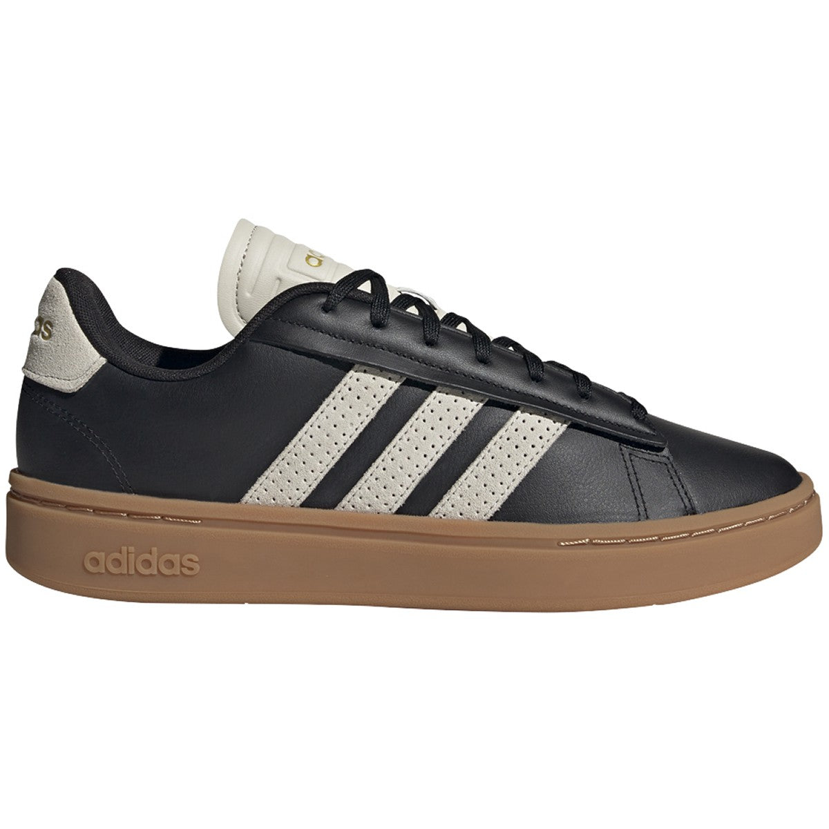 adidas Grand Court Alpha Mens Tennis Sneakers in Black