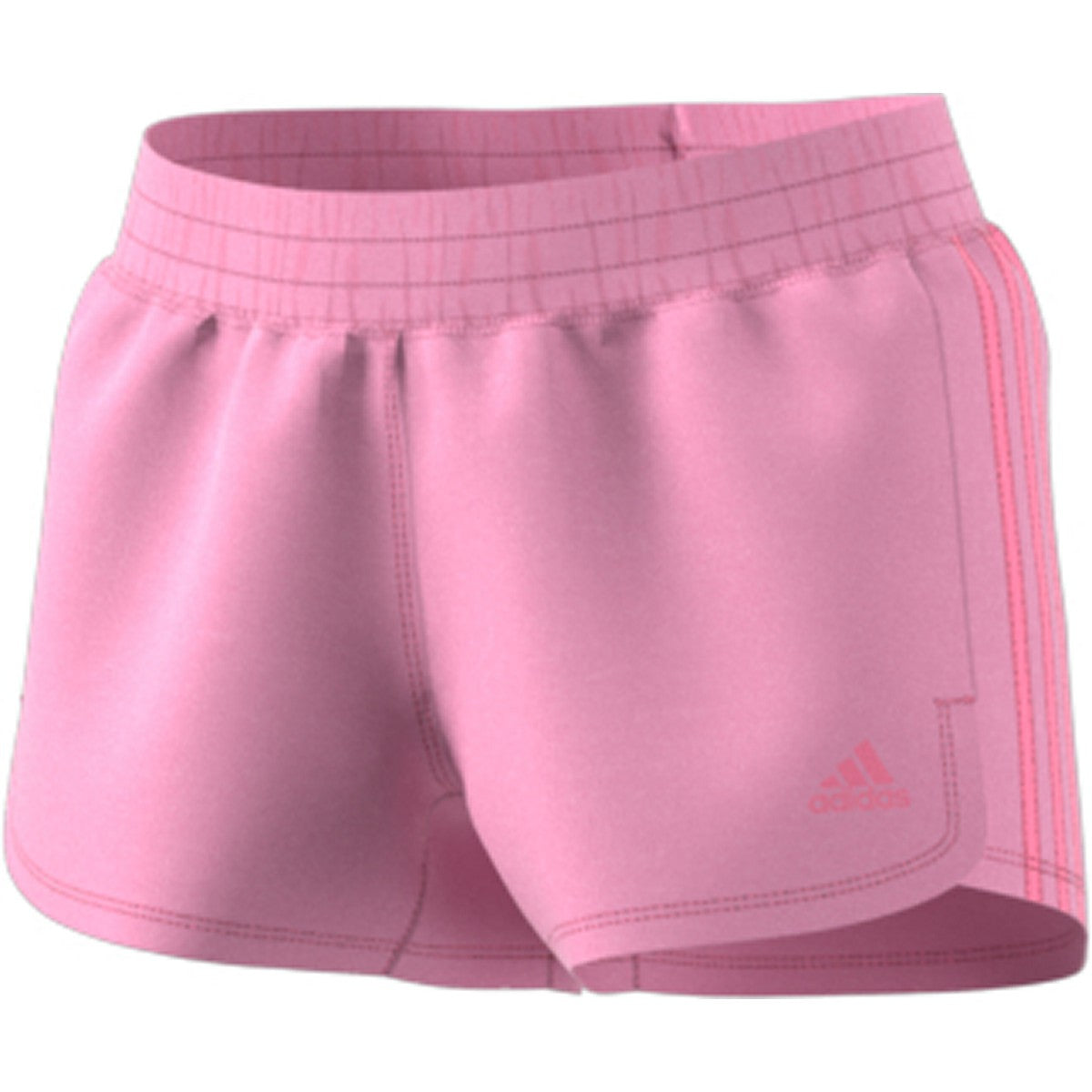adidas Heather Woven Pacer 3-Stripe Womens Training Shorts