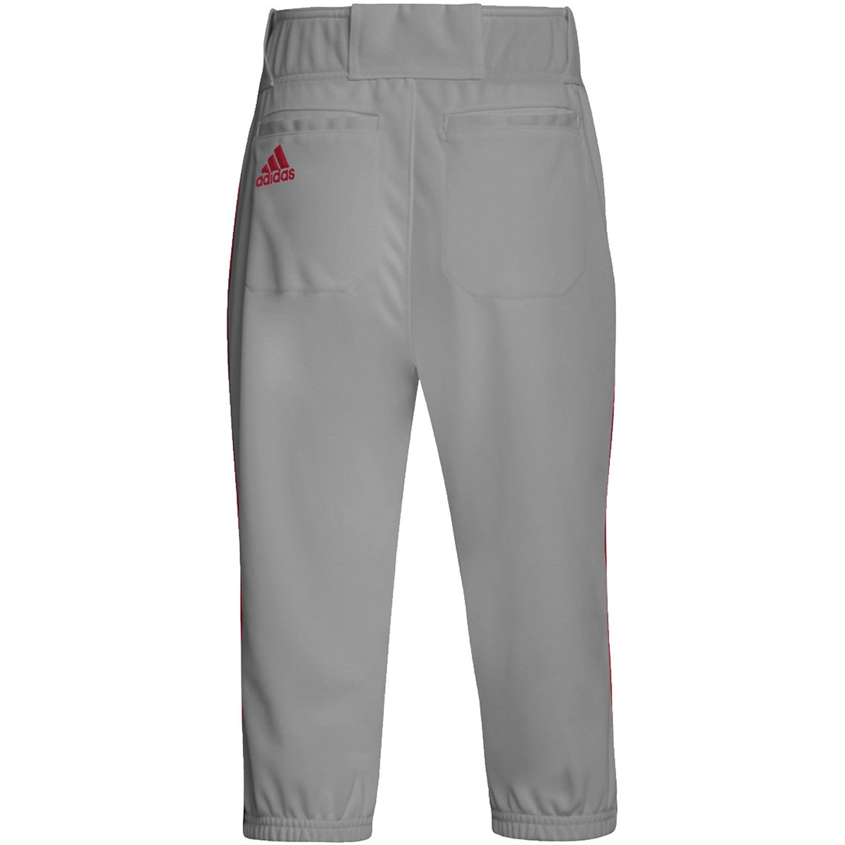 adidas Icon Pro Knee Length Boys Baseball Pants with Piping