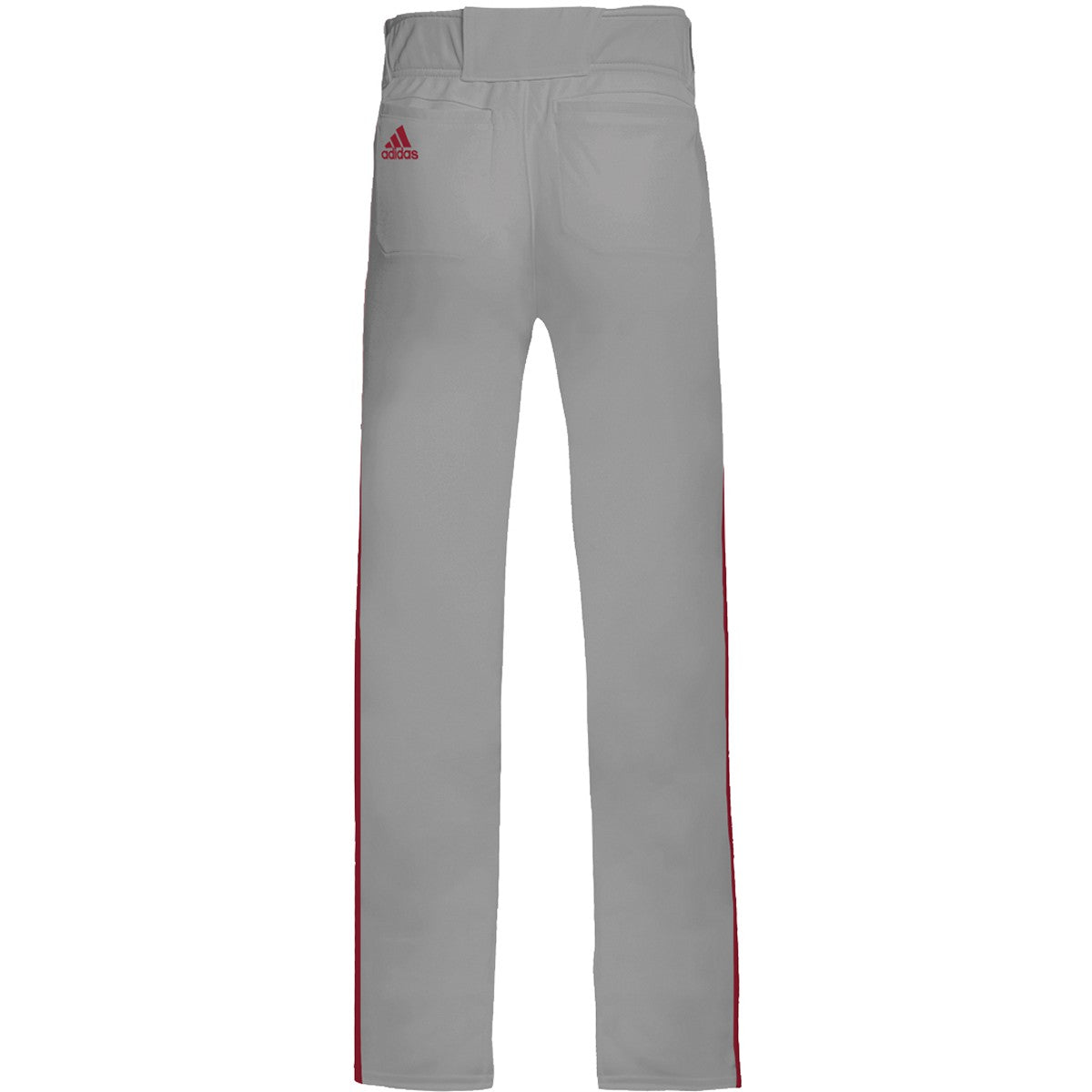 adidas Icon Pro Open Hem Boys Baseball Pants with Piping