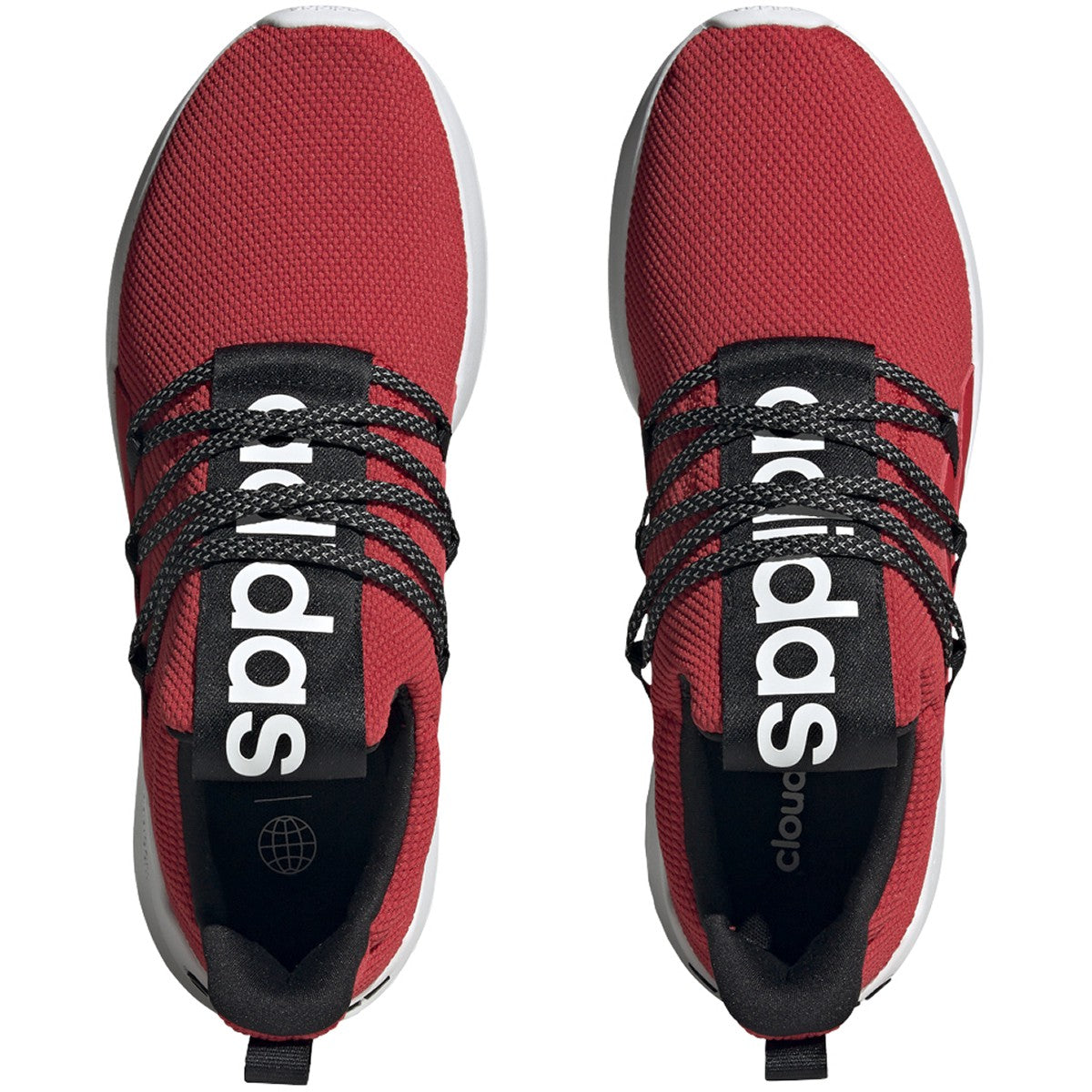 adidas Lite Racer Adapt 5.0 Cloudfoam Mens Running Shoes in Red