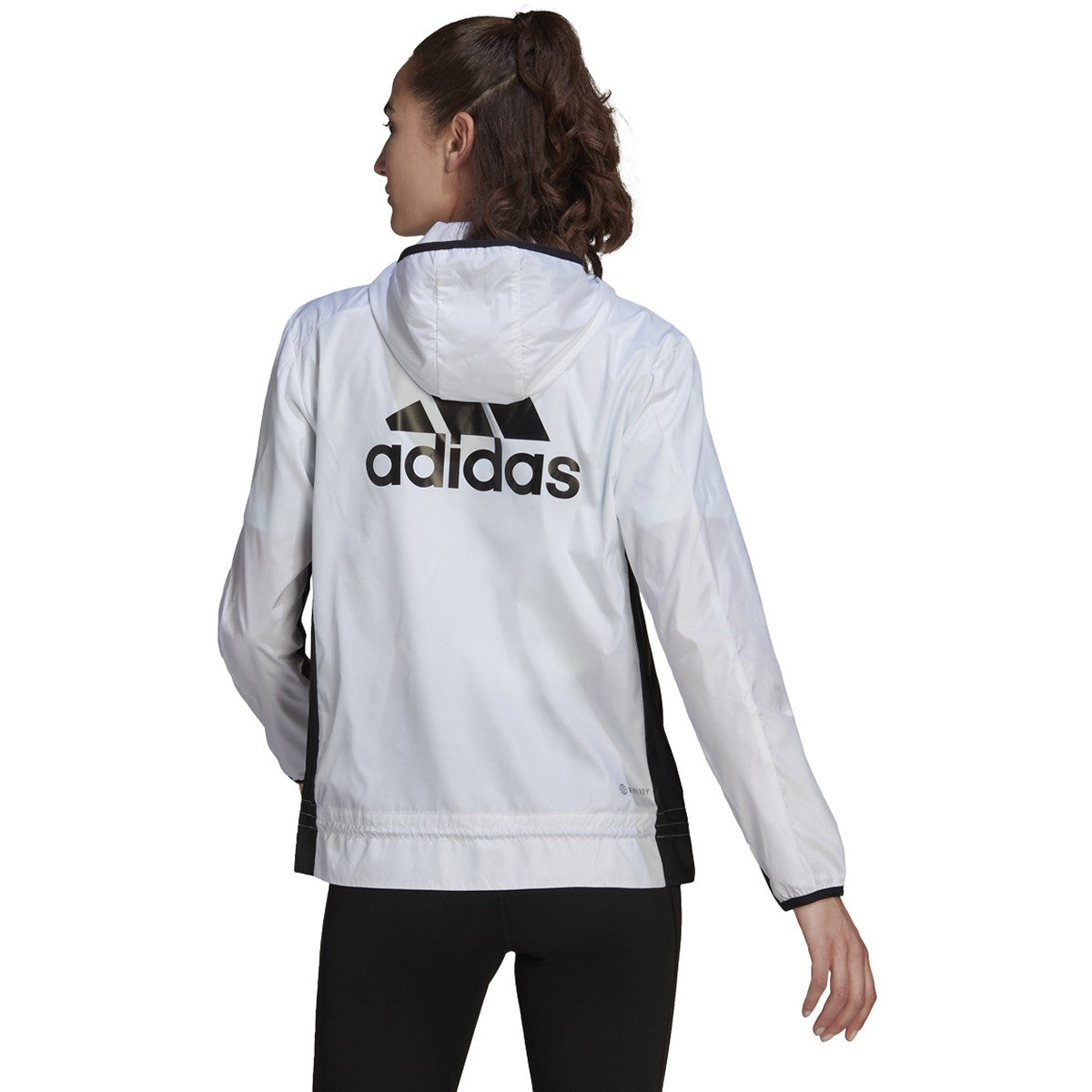 adidas Logo Womens Running Windbreaker