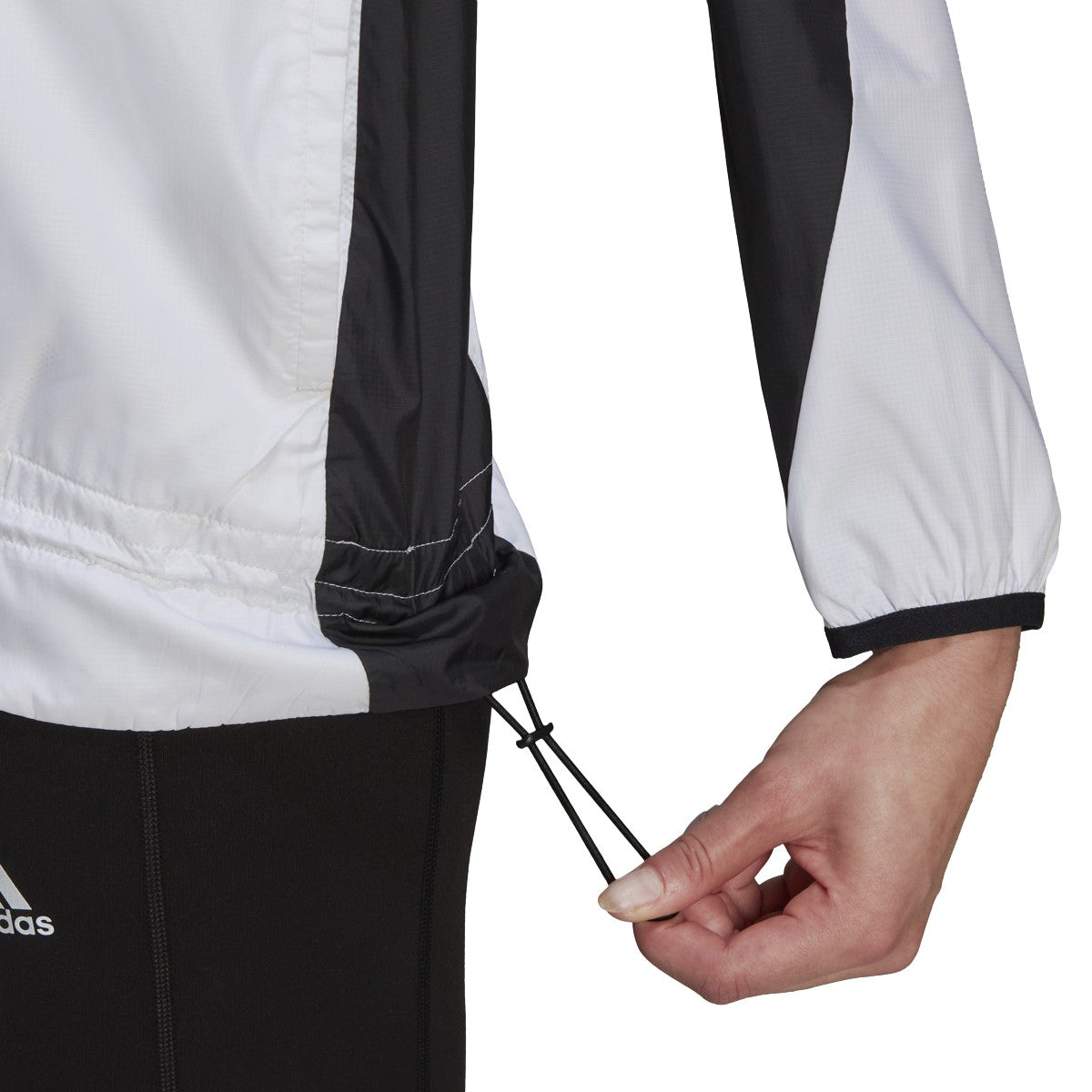 adidas Logo Womens Running Windbreaker