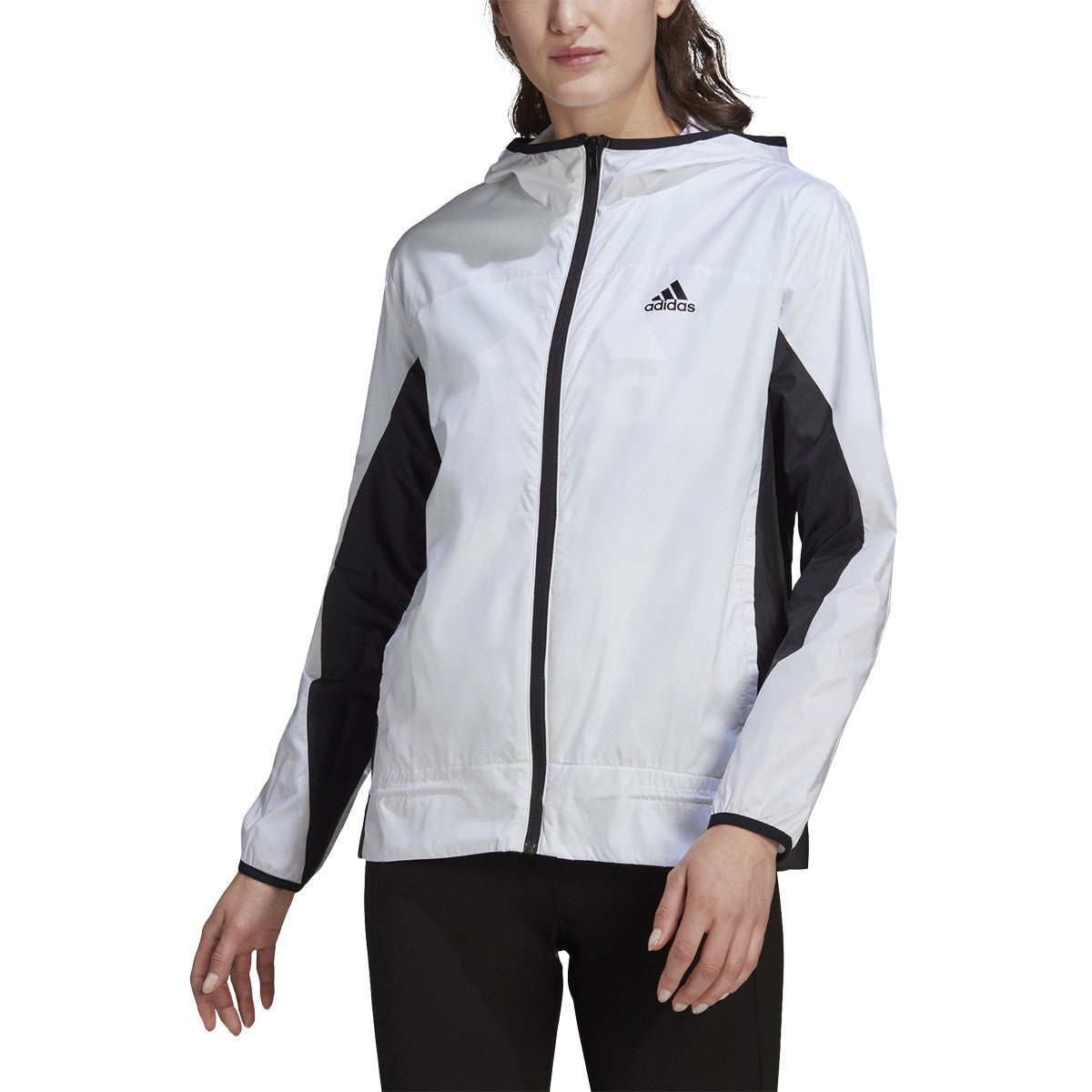 adidas Logo Womens Running Windbreaker