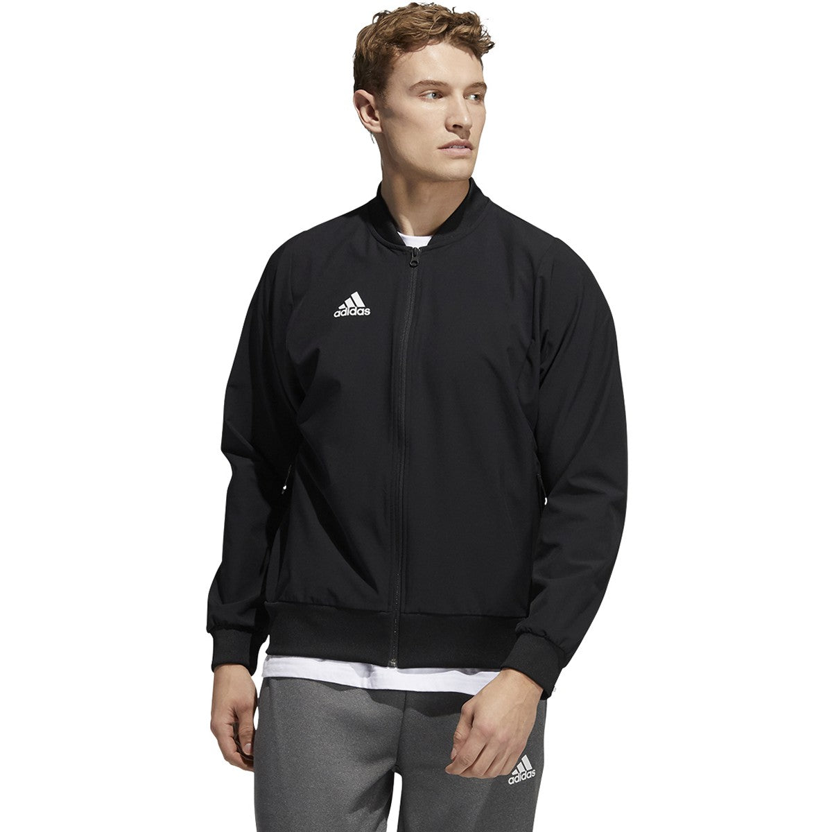 adidas Mens Sideline 21 Woven Bomber Jacket