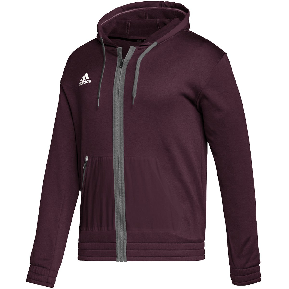 adidas Mens Team Issue Full Zip Hoodie