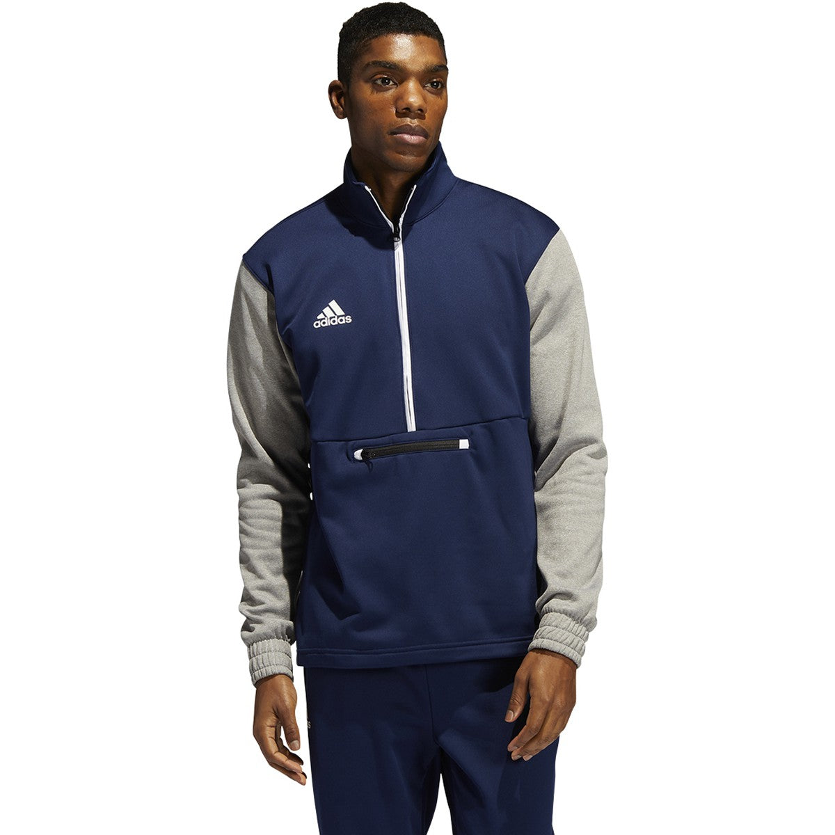 adidas Mens Team issue 1/4 Zip Pullover