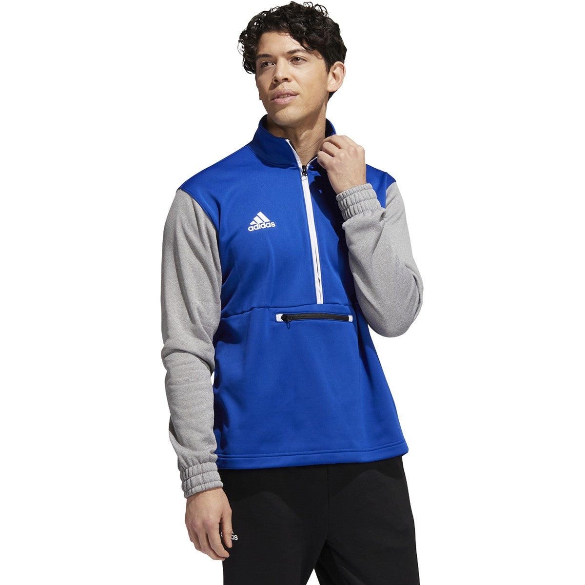 adidas Mens Team issue 1/4 Zip Pullover