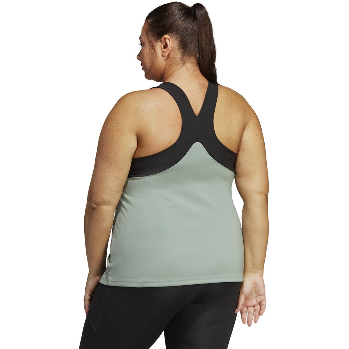 adidas Plus Size Womens Tennis Y-Tank