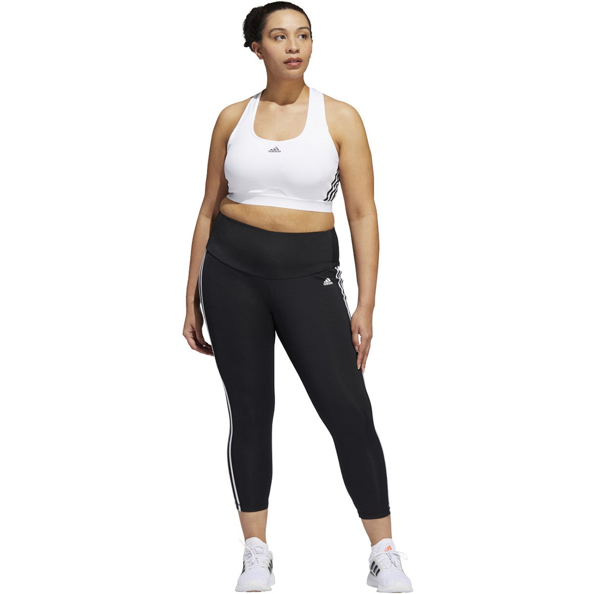 adidas Powerimpact Medium Support Training Plus Size Sports Bra