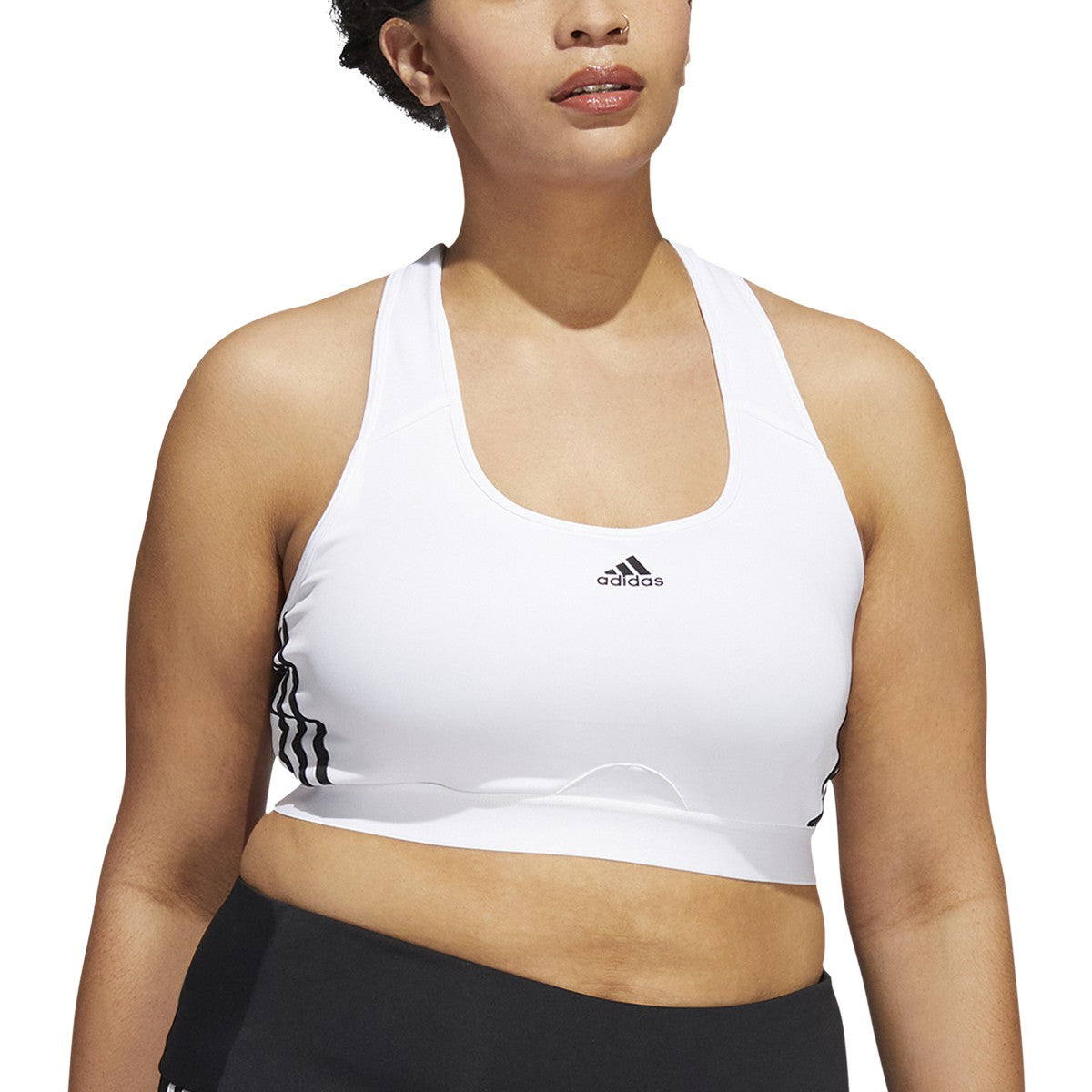 adidas Powerimpact Medium Support Training Plus Size Sports Bra