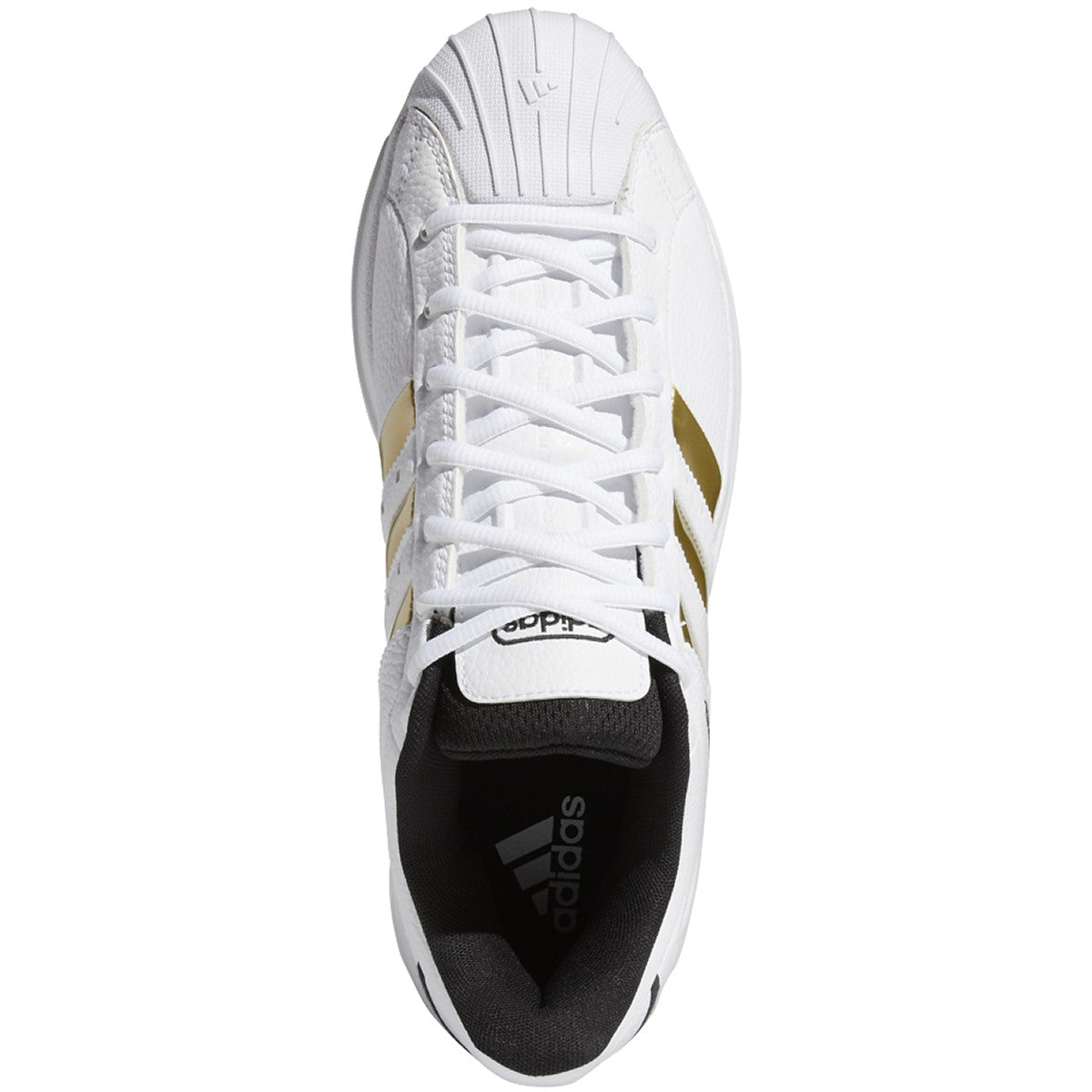 adidas Pro Model 2G Low Mens Basketball Shoes in White