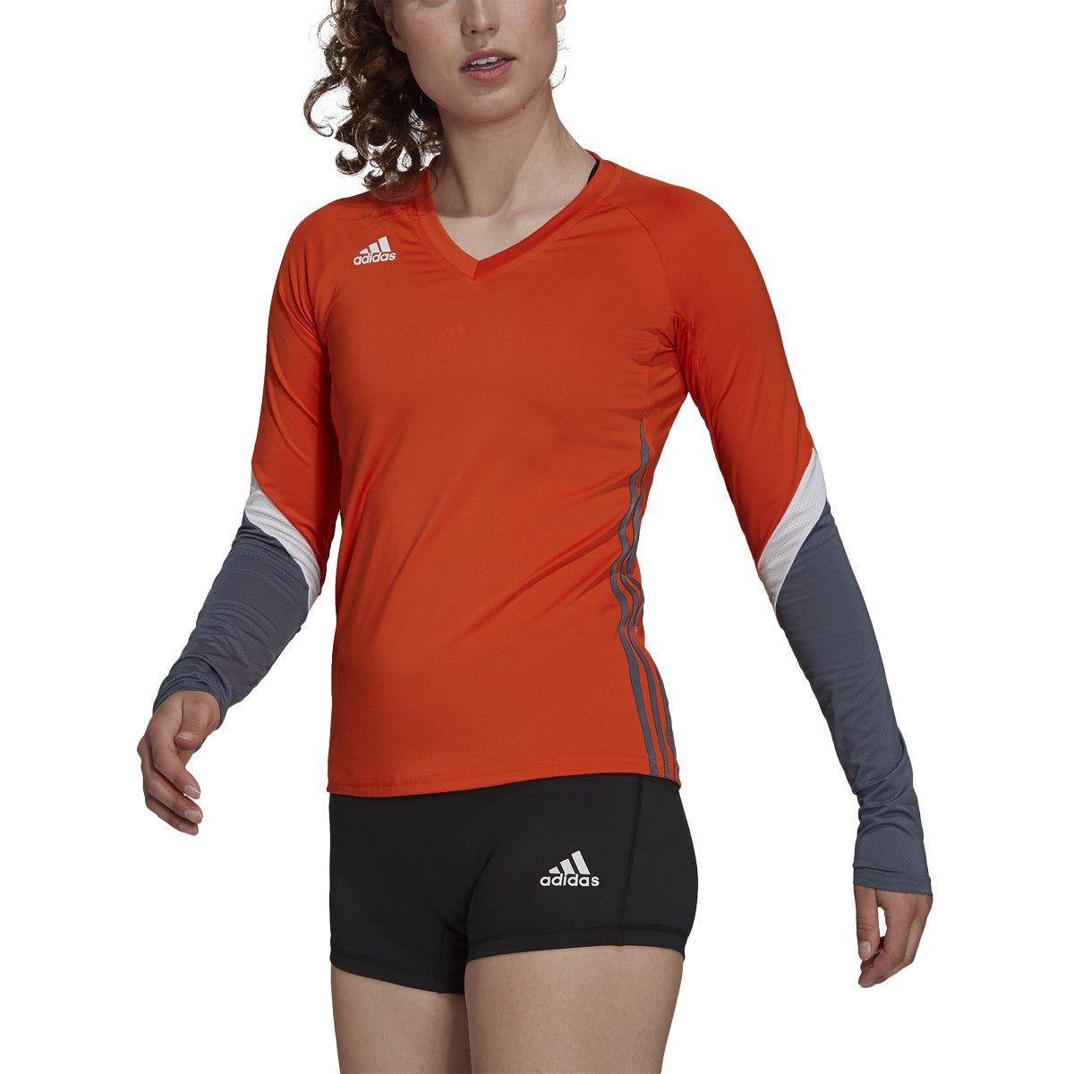 adidas Quickset Longsleeve Multicolored Jersey - Womens Volleyball