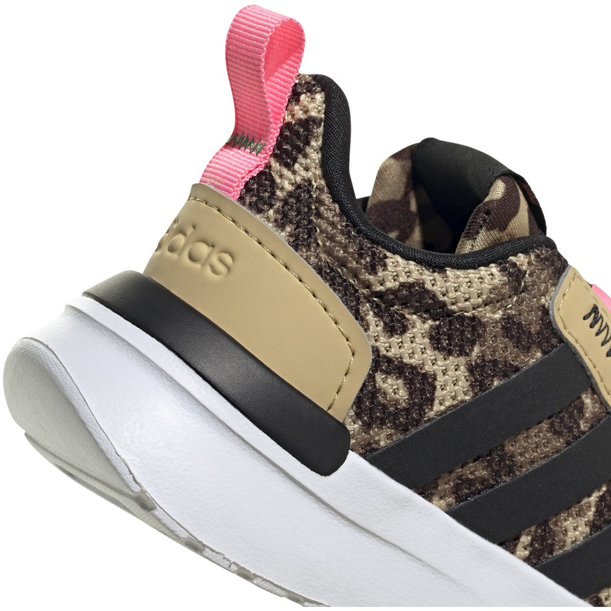 adidas Racer TR21 Toddler Shoes with Cheetah Print