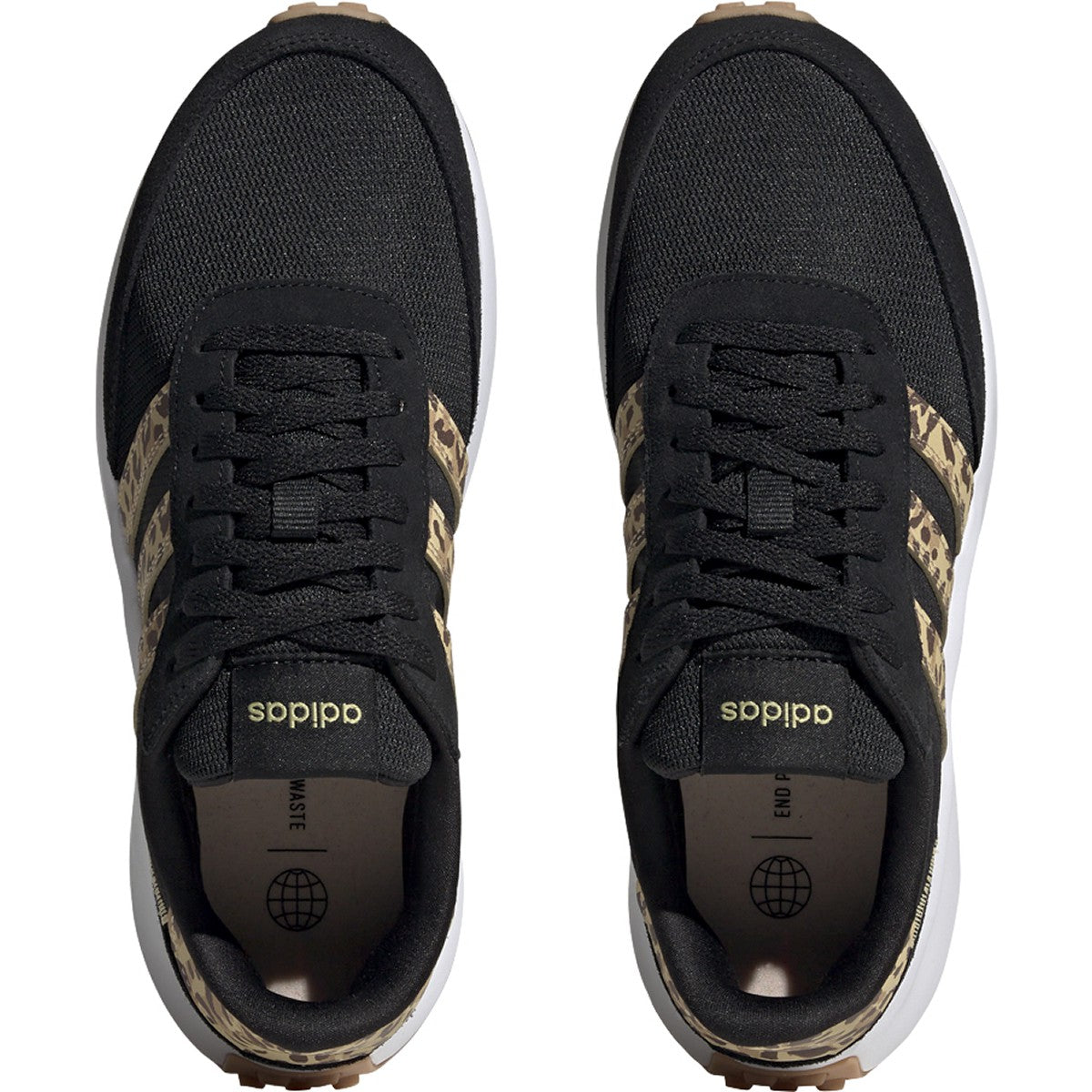 adidas Run 70s Womens Running Shoes with Leopard Print