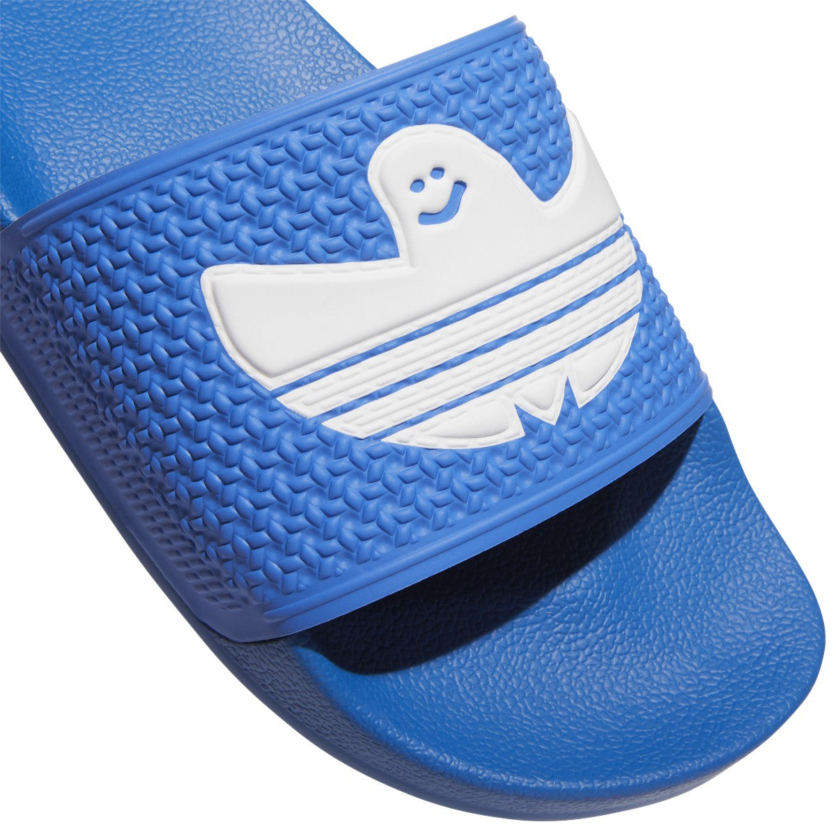 adidas Shmoofoil Mens Slides in Blue